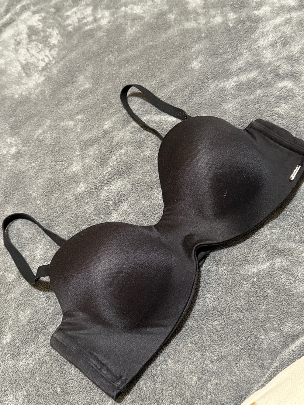 36 C Black T-Shirt Bra - Women Intimates